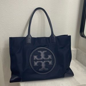 Tory Burch Navy Ella tote